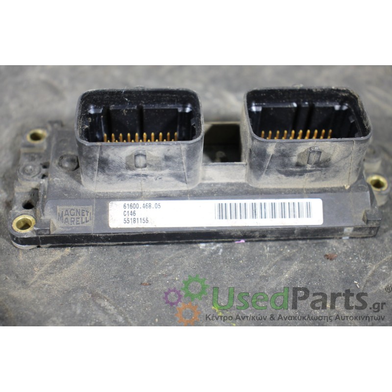 FIAT - DOBLO - Εγκέφαλος ECU - VAN - ΕΤΟΣ: 2001-2005 - ΚΩΔ.ΚΑΤ/ΣΤΗ: 6160046805  C146  55181155<br /><br />