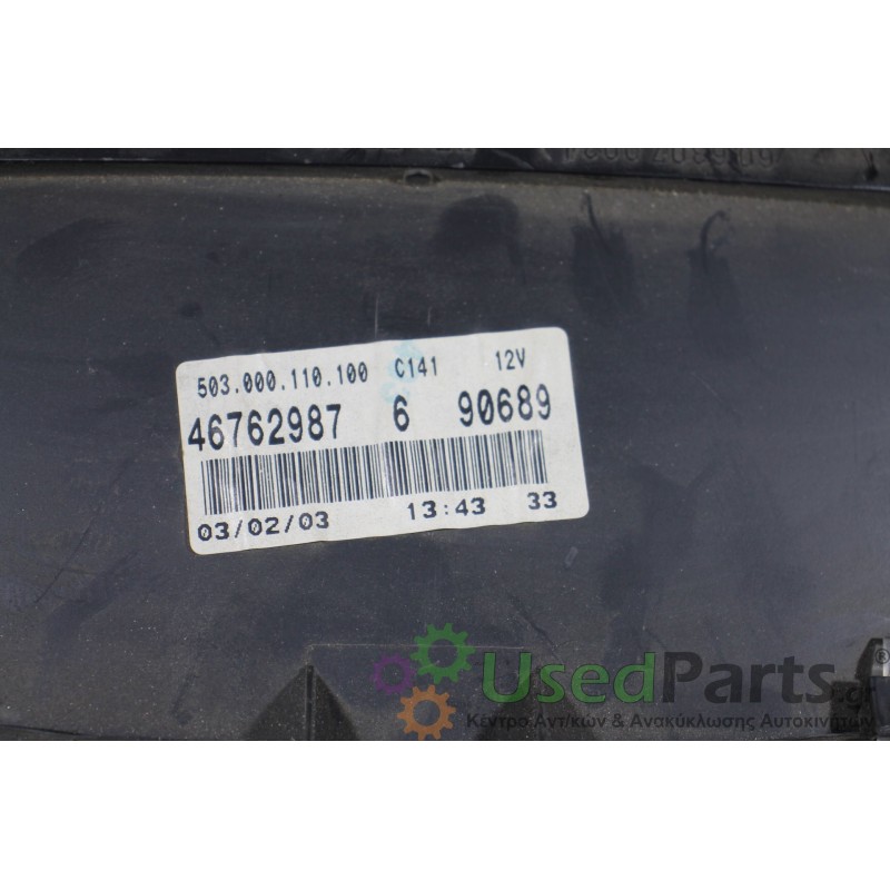 FIAT - DOBLO - Καντράν - VAN - ΕΤΟΣ: 2001-2005 - ΚΩΔ.ΚΑΤ/ΣΤΗ: 503000110100  46762987<br /><br />