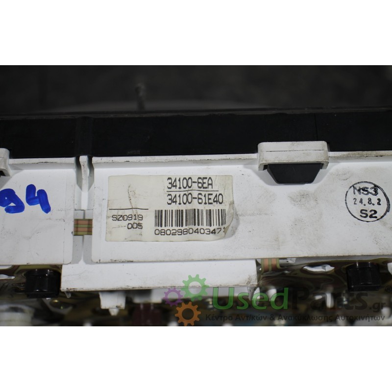 SUZUKI - SWIFT - Καντράν - ΣΕΝΤΑΝ - ΕΤΟΣ: 1993-1995 - ΚΩΔ.ΚΑΤ/ΣΤΗ: 34100-6EA 341006EA 34100-61E40 3410061E40<br /><br />