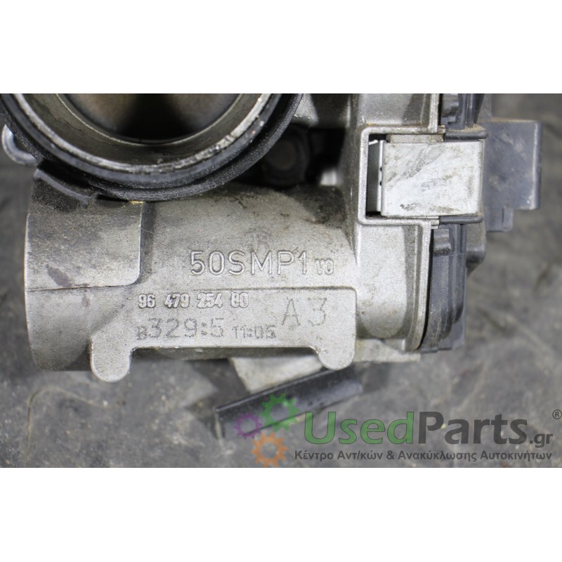 PEUGEOT - 307 - Πεταλούδα γκαζιού - ΚΩΔΙΚΟΣ ΜΗΧΑΝΗΣ: KFU - ΚΥΒΙΚΑ: 1360 - ΕΤΟΣ: 2005-2007 - ΚΩΔ.ΚΑΤ/ΣΤΗ: 9647925480<br /><br />