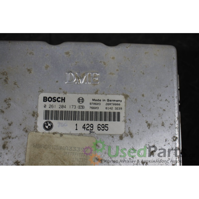 BMW - 3-E36 - Εγκέφαλος ECU - ΣΕΝΤΑΝ - ΕΤΟΣ: 1990-1998 - ΚΩΔ.ΚΑΤ/ΣΤΗ: 970603  26RT0000  76603  61423239  0261204173  1429695<br 
