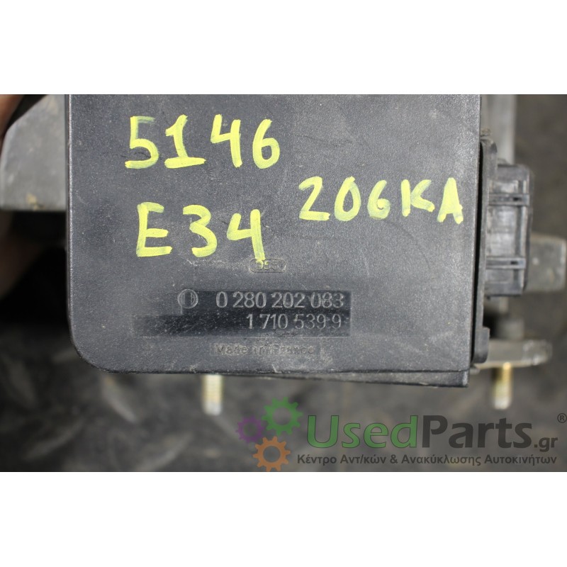 BMW - 5-E34 - Πεταλούδα γκαζιού - ΚΩΔΙΚΟΣ ΜΗΧΑΝΗΣ: 206KA - ΚΥΒΙΚΑ: 1990 - ΕΤΟΣ: 1988-1995 - ΚΩΔ.ΚΑΤ/ΣΤΗ: 0280202083  17105399<br