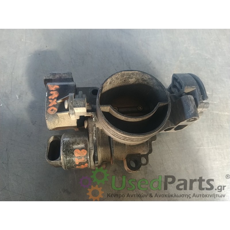 CITROEN - SAXO - Πεταλούδα γκαζιού - ΚΩΔΙΚΟΣ ΜΗΧΑΝΗΣ: HFX - ΚΥΒΙΚΑ: 1124 - ΕΤΟΣ: 1999-2004 - ΚΩΔ.ΚΑΤ/ΣΤΗ: 