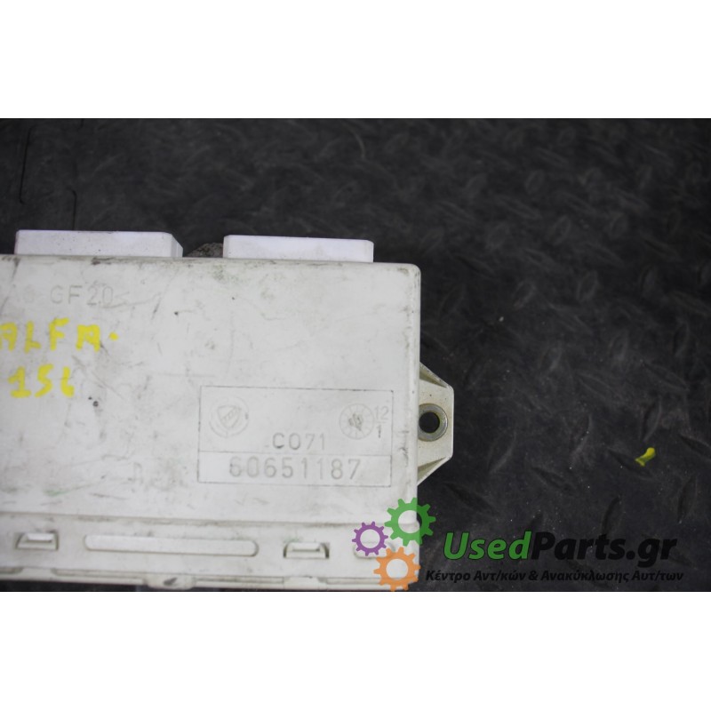 ALFA ROMEO - 156 - Διάφορα Ηλεκτρικά - Ηλεκτρονικά - 5ΠΟΡΤΟ - ΕΤΟΣ: 1997-2003 - ΚΩΔ.ΚΑΤ/ΣΤΗ: 39007370  C071  60651187<br /><br /