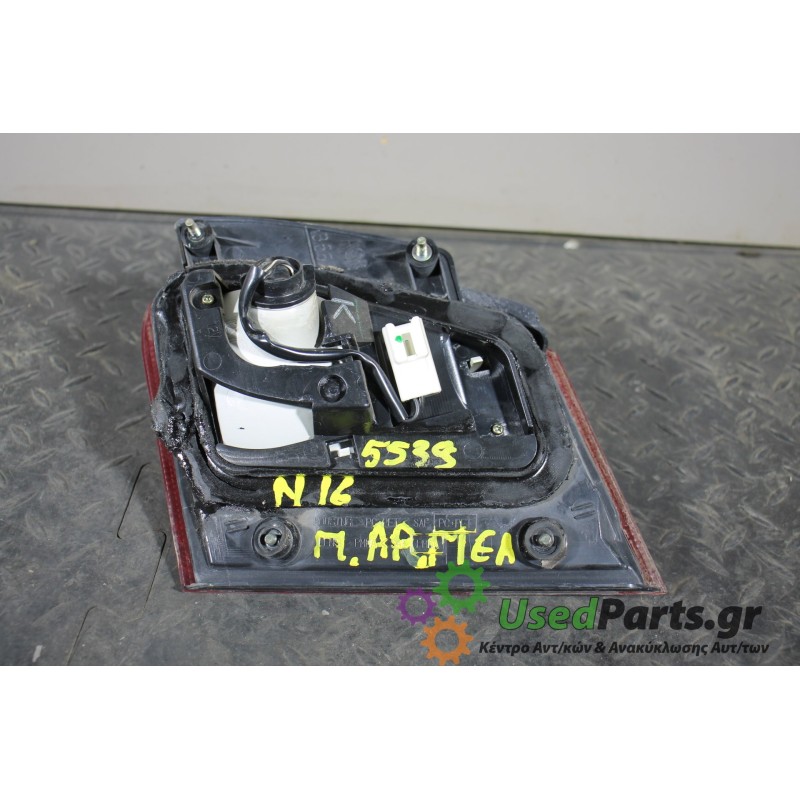 NISSAN - ALMERA - Φανάρι πίσω - ΣΕΝΤΑΝ - ΘΕΣΗ: Πίσω αριστερά - ΕΤΟΣ: 2000-2006 N16 - ΚΩΔ.ΚΑΤ/ΣΤΗ: <br /><br />