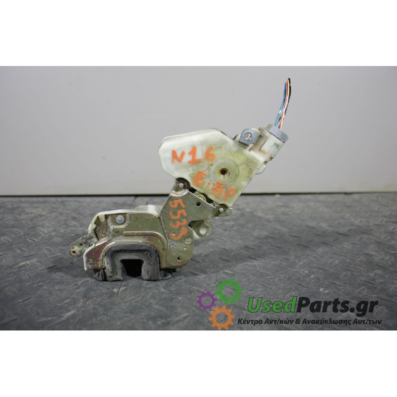 NISSAN - ALMERA - Κλειδαριά - ΣΕΝΤΑΝ - ΘΕΣΗ: Εμπρός αριστερά - ΕΤΟΣ: 2000-2006 N16 - ΚΩΔ.ΚΑΤ/ΣΤΗ: 8055389918  89-A742 89A742<br 