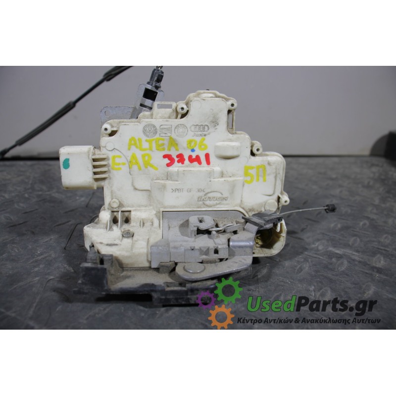 SEAT - ALTEA - Κλειδαριά - 5ΠΟΡΤΟ - ΘΕΣΗ: Εμπρός αριστερά - ΕΤΟΣ: 2004-2015 - ΚΩΔ.ΚΑΤ/ΣΤΗ: <br /><br />