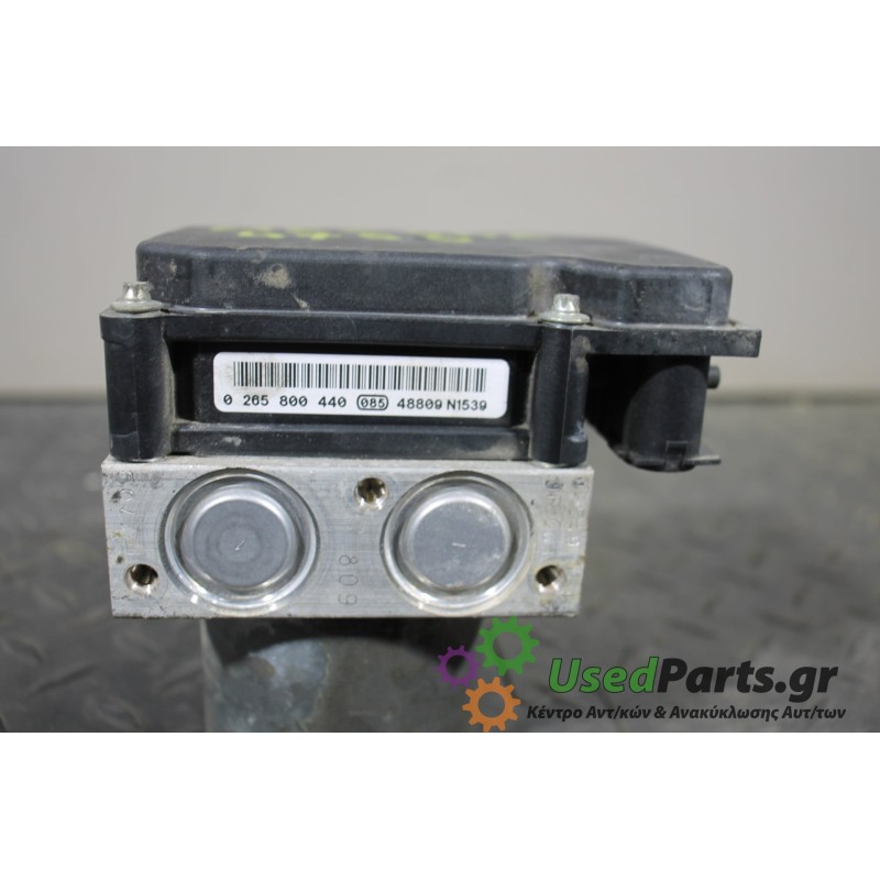 RENAULT - MEGANE - Μονάδα ABS - ΣΕΝΤΑΝ - ΘΕΣΗ:  - ΕΤΟΣ: 2002-2005 - ΚΩΔ.ΚΑΤ/ΣΤΗ: 0265800440085  48809N1539  04082330842<br /><br