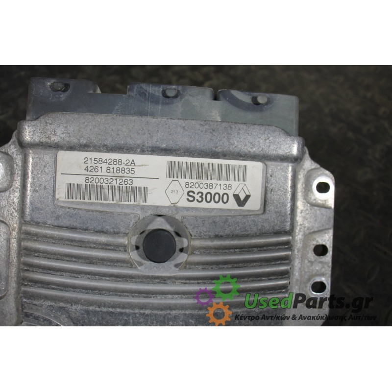 RENAULT - MEGANE - Εγκέφαλος ECU - ΣΕΝΤΑΝ - ΕΤΟΣ: 2002-2005 - ΚΩΔ.ΚΑΤ/ΣΤΗ: 21584288-2A 215842882A 4261818835  8200321263  820038