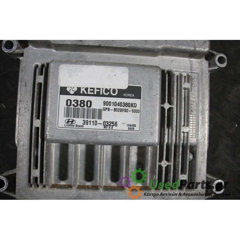 HYUNDAI - I20 - Εγκέφαλος ECU - 5ΠΟΡΤΟ - ΕΤΟΣ: 2008-2012 - ΚΩΔ.ΚΑΤ/ΣΤΗ: 9001040380KD  GPB-B52DFS0-5000 GPBB52DFS05000 39110-0325