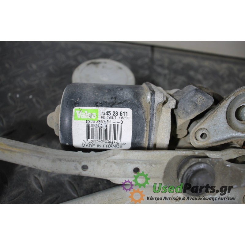 RENAULT - CLIO - Μοτέρ υαλοκαθαριστήρων - 5ΠΟΡΤΟ - ΕΤΟΣ: 2006-2009 - ΚΩΔ.ΚΑΤ/ΣΤΗ: 54523611  8200266931--D 8200266931-D<br /><br 