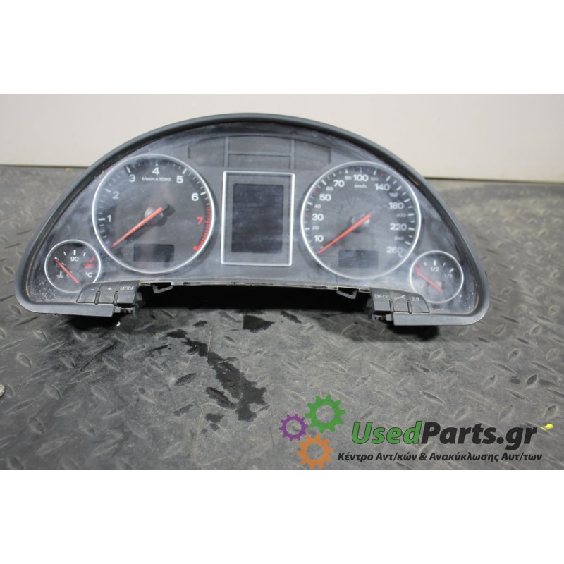 AUDI - A4 - Καντράν - ΣΕΝΤΑΝ - ΕΤΟΣ: 2000-2004 - ΚΩΔ.ΚΑΤ/ΣΤΗ: 02636036  S5146351135  8E0920900L  0263626036  D37<br /><br />