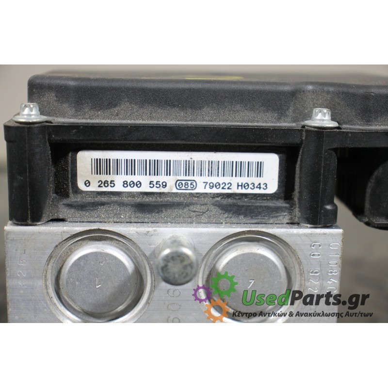 RENAULT - CLIO - Μονάδα ABS - 2ΠΟΡΤΟ - ΘΕΣΗ:  - ΕΤΟΣ: 2006-2009 - ΚΩΔ.ΚΑΤ/ΣΤΗ: 0265232077  8200747140  0265800559  08579022  H03