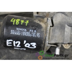 TOYOTA - COROLLA - Μοτέρ υαλοκαθαριστήρων - 2ΠΟΡΤΟ - ΕΤΟΣ: 2002-2006 - ΚΩΔ.ΚΑΤ/ΣΤΗ: 851101A04012V3F  1592005172<br /><br />