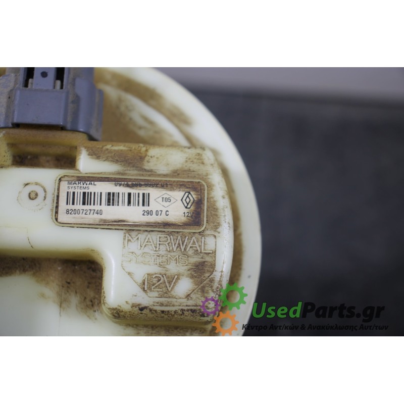 RENAULT - CLIO - Αντλία βεντζίνης - ΚΩΔΙΚΟΣ ΜΗΧΑΝΗΣ: D4FD740 - ΚΥΒΙΚΑ: 1200 - ΕΤΟΣ: 2006-2009 - ΚΩΔ.ΚΑΤ/ΣΤΗ: 8200727740  29007C<