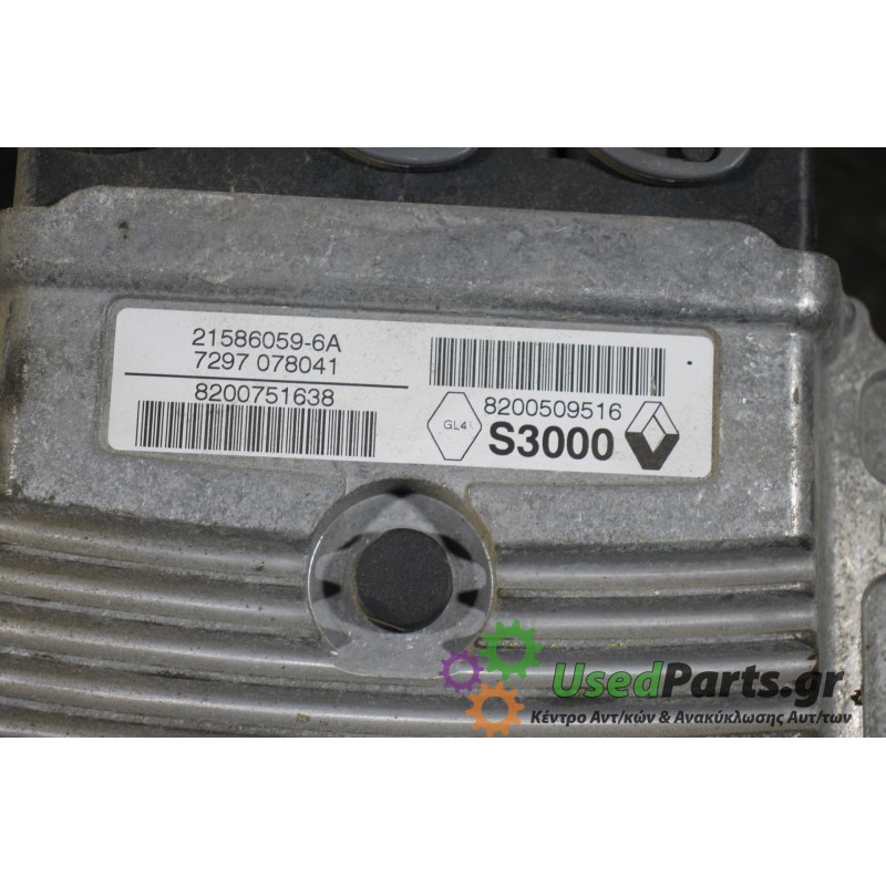 RENAULT - MEGANE - Εγκέφαλος ECU - 5ΠΟΡΤΟ - ΕΤΟΣ: 2005-2008 - ΚΩΔ.ΚΑΤ/ΣΤΗ: 215860596A  7297078041  8200751638  82005095116  S300