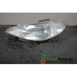 PEUGEOT - 206 - Φανάρι εμπρός - 2ΠΟΡΤΟ - ΘΕΣΗ: Αριστερά - ΕΤΟΣ: 1998-2009 - ΚΩΔ.ΚΑΤ/ΣΤΗ: <br /><br />