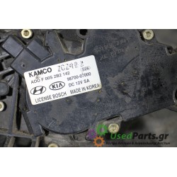 KIA - PICANTO - Μοτέρ υαλοκαθαριστήρων - 5ΠΟΡΤΟ - ΕΤΟΣ: 2004-2008 - ΚΩΔ.ΚΑΤ/ΣΤΗ: 9870007000  DC12VSA<br /><br />