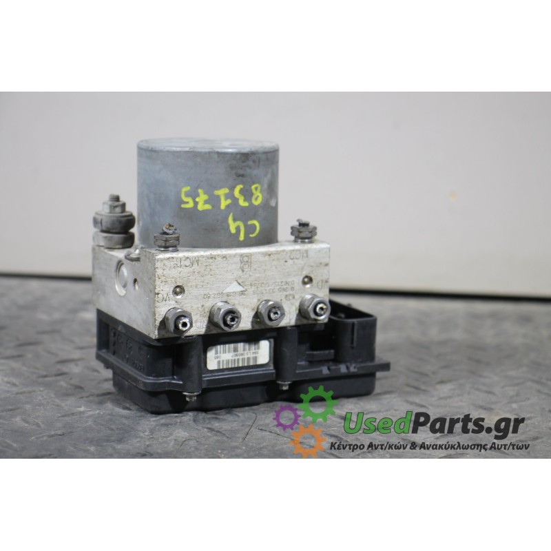 CITROEN - C4 - Μονάδα ABS - 2ΠΟΡΤΟ - ΘΕΣΗ:  - ΕΤΟΣ: 2004-2011 - ΚΩΔ.ΚΑΤ/ΣΤΗ: 0265800406  085  7830602359  0265231508  9661886780