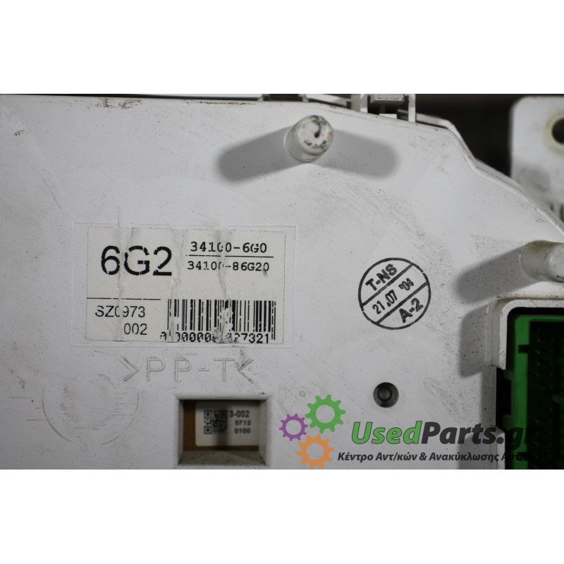 SUZUKI - IGNIS - Καντράν - 5ΠΟΡΤΟ - ΕΤΟΣ: 2000-2008 - ΚΩΔ.ΚΑΤ/ΣΤΗ: 341006G0  3410086G20<br /><br />