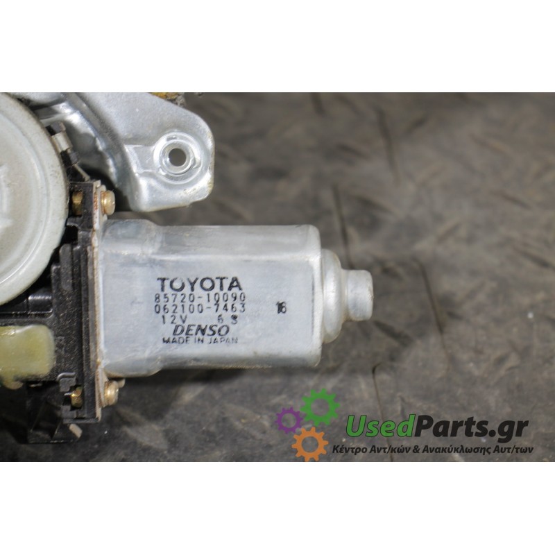 TOYOTA - STARLET - Γρύλος παραθύρου - 5ΠΟΡΤΟ - ΘΕΣΗ: Εμπρός αριστερά - ΕΤΟΣ: 1996-1999 EP91 - ΚΩΔ.ΚΑΤ/ΣΤΗ: 8572010090  062100746