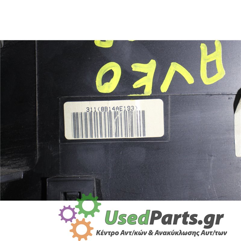 DAEWOO - AVEO - Καντράν - 2ΠΟΡΤΟ - ΕΤΟΣ: 2008-2012 - ΚΩΔ.ΚΑΤ/ΣΤΗ: D58B200214  96814473  3118B124AE193<br /><br />