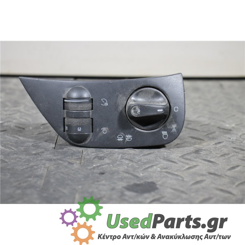 SEAT - IBIZA - Διακόπτης φώτων - 5ΠΟΡΤΟ - ΕΤΟΣ: 1997-1998 - ΚΩΔ.ΚΑΤ/ΣΤΗ: 6K1941531F2538<br /><br />