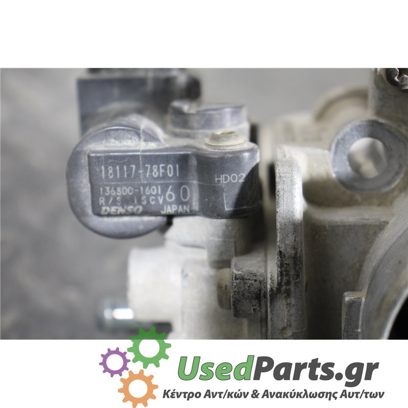 SUZUKI - IGNIS - Πεταλούδα γκαζιού - ΚΩΔΙΚΟΣ ΜΗΧΑΝΗΣ: M13A - ΚΥΒΙΚΑ: 1328 - ΕΤΟΣ: 2000-2008 - ΚΩΔ.ΚΑΤ/ΣΤΗ: 1811778F01  136800-16