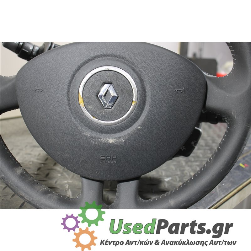 RENAULT - CLIO - Τιμόνι - 2ΠΟΡΤΟ - ΘΕΣΗ:  - ΕΤΟΣ: 2006-2009 - ΚΩΔ.ΚΑΤ/ΣΤΗ: <br /><br />