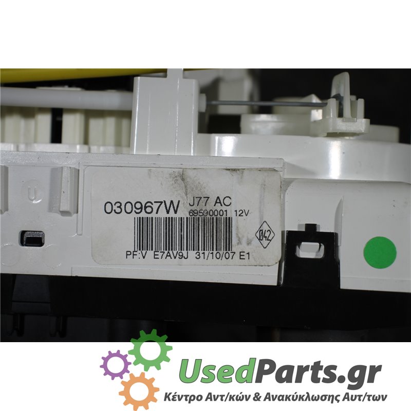 RENAULT - CLIO - Χειριστήρια θερμοκρασίας - 5ΠΟΡΤΟ - ΕΤΟΣ: 2006-2009 - ΚΩΔ.ΚΑΤ/ΣΤΗ: 030967W  69590001  69597003<br /><br />