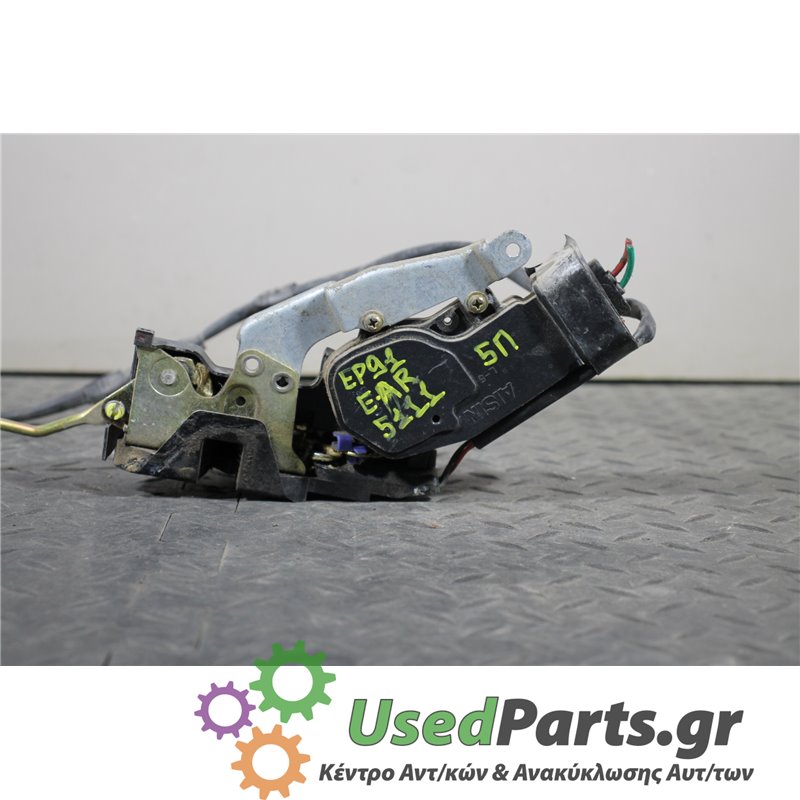 TOYOTA - STARLET - Κλειδαριά - 5ΠΟΡΤΟ - ΘΕΣΗ: Εμπρός αριστερά - ΕΤΟΣ: 1996-1999 EP91 - ΚΩΔ.ΚΑΤ/ΣΤΗ: <br /><br />