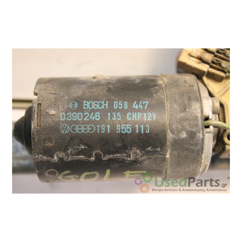 VW- GOLF - Μοτέρ υαλοκαθαριστήρων--GOLF II   ΜΕ ΜΠΡΑΤΣΑ