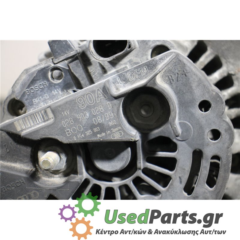 VW - GOLF - Δυναμό - 5ΠΟΡΤΟ - ΕΤΟΣ: 1998-2004 - ΚΩΔ.ΚΑΤ/ΣΤΗ: 028903028D  0104325003  962<br /><br />