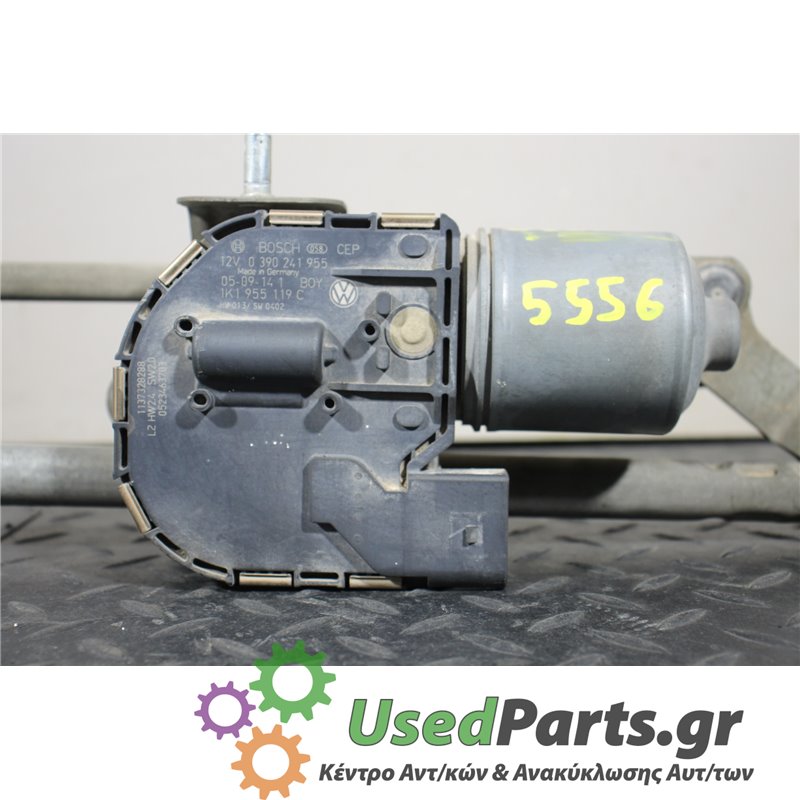 VW - GOLF - Μοτέρ υαλοκαθαριστήρων - 5ΠΟΡΤΟ - ΕΤΟΣ: 2004-2008 - ΚΩΔ.ΚΑΤ/ΣΤΗ: 0390241955    0509141    1K1955119C  3397020832  1K