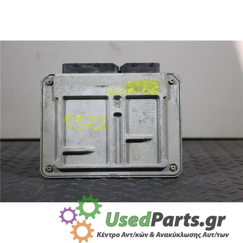 SEAT - IBIZA - Εγκέφαλος ECU - 5ΠΟΡΤΟ - ΕΤΟΣ: 2002-2008 - ΚΩΔ.ΚΑΤ/ΣΤΗ: 036906034HA  240504  6160115005  4N93H5PSE<br /><br />