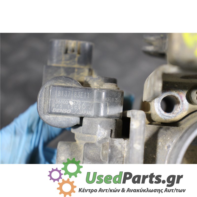 SUZUKI - WAGON R - Πεταλούδα γκαζιού - ΚΩΔΙΚΟΣ ΜΗΧΑΝΗΣ: M13A - ΚΥΒΙΚΑ: 1328 - ΕΤΟΣ: 1999-2006 - ΚΩΔ.ΚΑΤ/ΣΤΗ: 1813783E11  1368006