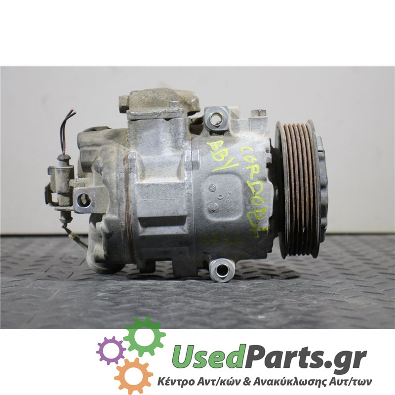 SEAT - CORDOBA - Κομπρεσέρ AC - ΣΕΝΤΑΝ - ΕΤΟΣ: 2002-2008 - ΚΩΔ.ΚΑΤ/ΣΤΗ: 6Q0820803D  20030517547  JP6SEU12C  4472208127<br /><br 