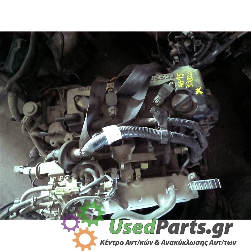 NISSAN - ALMERA - Κινητήρας - ΚΩΔΙΚΟΣ ΜΗΧΑΝΗΣ: QG15 - ΚΥΒΙΚΑ: 1500 - ΕΤΟΣ: 2000-2006 N16 - ΚΩΔ.ΚΑΤ/ΣΤΗ: <br /><br />
