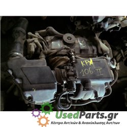 PEUGEOT - 106 - Κινητήρας - ΚΩΔΙΚΟΣ ΜΗΧΑΝΗΣ: KFX - ΚΥΒΙΚΑ: 1400 - ΕΤΟΣ: 1996-2003 - ΚΩΔ.ΚΑΤ/ΣΤΗ: <br /><br />