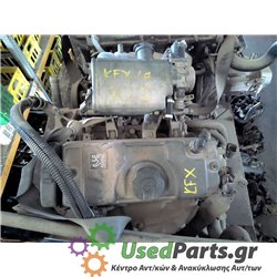 PEUGEOT - 206 - Κινητήρας - ΚΩΔΙΚΟΣ ΜΗΧΑΝΗΣ: KFX - ΚΥΒΙΚΑ: 1400 - ΕΤΟΣ: 1998-2009 - ΚΩΔ.ΚΑΤ/ΣΤΗ: <br /><br />