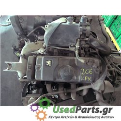 PEUGEOT - 206 - Κινητήρας - ΚΩΔΙΚΟΣ ΜΗΧΑΝΗΣ: KFX - ΚΥΒΙΚΑ: 1400 - ΕΤΟΣ: 1998-2009 - ΚΩΔ.ΚΑΤ/ΣΤΗ: <br /><br />