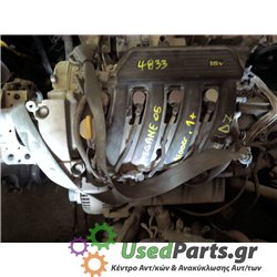 RENAULT - MEGANE - Κινητήρας - ΚΩΔΙΚΟΣ ΜΗΧΑΝΗΣ: K4JD7 - ΚΥΒΙΚΑ: 1390 - ΕΤΟΣ: 2002-2005 - ΚΩΔ.ΚΑΤ/ΣΤΗ: <br /><br />