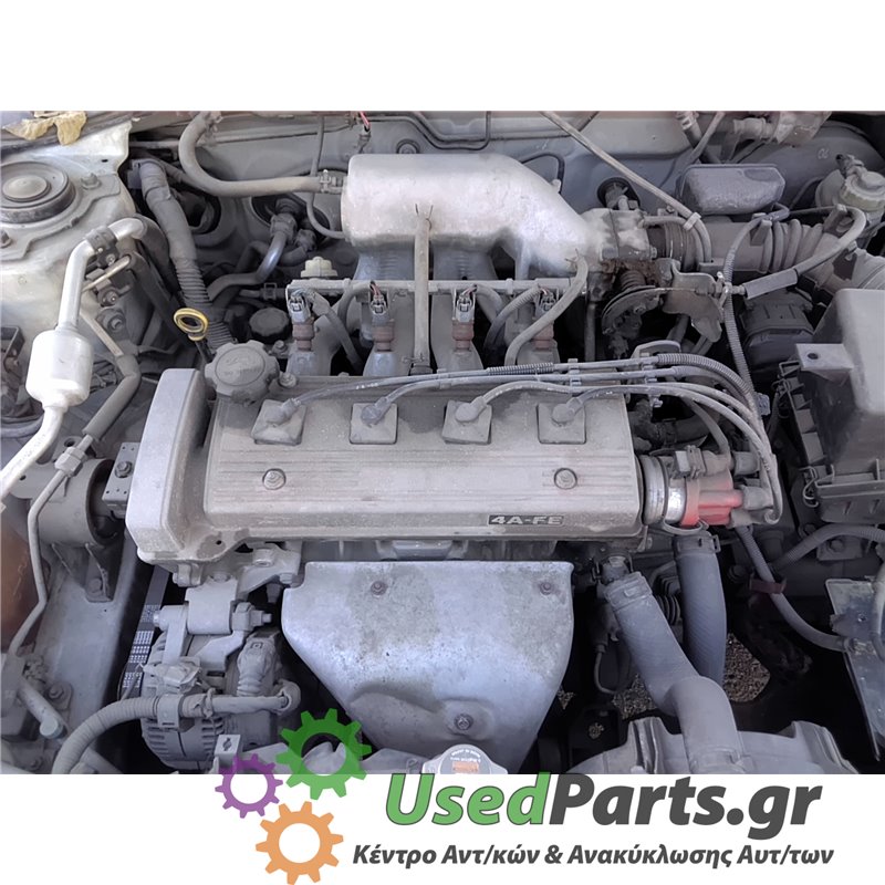 TOYOTA - AVENSIS - Κινητήρας - ΚΩΔΙΚΟΣ ΜΗΧΑΝΗΣ: 4AFE - ΚΥΒΙΚΑ: 1587 - ΕΤΟΣ: 1997-2003 - ΚΩΔ.ΚΑΤ/ΣΤΗ: <br /><br />