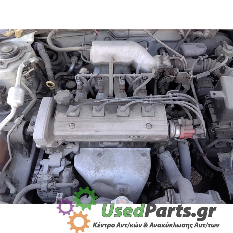 TOYOTA - AVENSIS - Κινητήρας - ΚΩΔΙΚΟΣ ΜΗΧΑΝΗΣ: 4AFE - ΚΥΒΙΚΑ: 1587 - ΕΤΟΣ: 1997-2003 - ΚΩΔ.ΚΑΤ/ΣΤΗ: <br /><br />