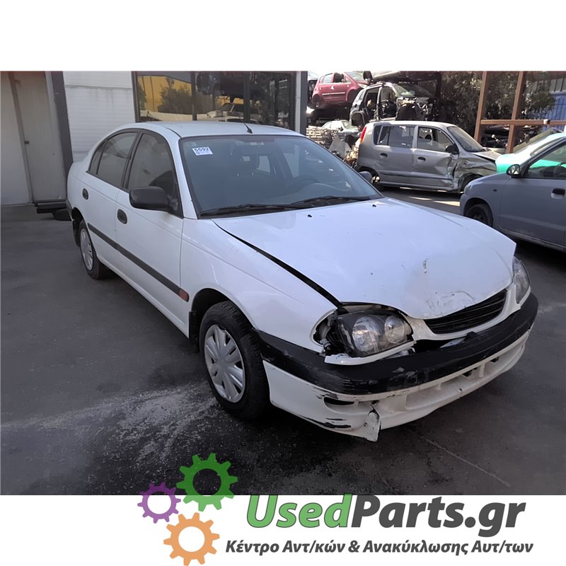 TOYOTA - AVENSIS - Ολόκληρο Αυτοκίνητο - ΣΕΝΤΑΝ - ΚΩΔΙΚΟΣ ΜΗΧΑΝΗΣ: 4AFE - ΚΥΒΙΚΑ: 1587 - ΕΤΟΣ: 1997-2003<br /><br />