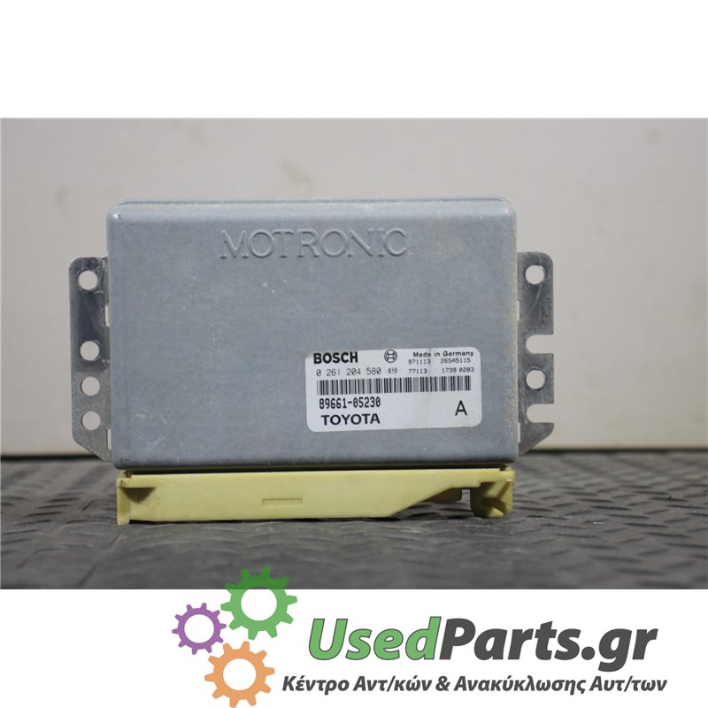 TOYOTA - AVENSIS - Εγκέφαλος ECU - ΣΕΝΤΑΝ - ΕΤΟΣ: 1997-2003 - ΚΩΔ.ΚΑΤ/ΣΤΗ: 8966105230  0261204580  971113  77113  26SA5115  1739