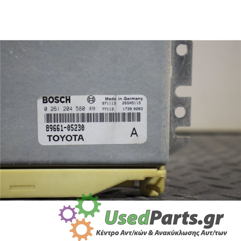TOYOTA - AVENSIS - Εγκέφαλος ECU - ΣΕΝΤΑΝ - ΕΤΟΣ: 1997-2003 - ΚΩΔ.ΚΑΤ/ΣΤΗ: 8966105230  0261204580  971113  77113  26SA5115  1739