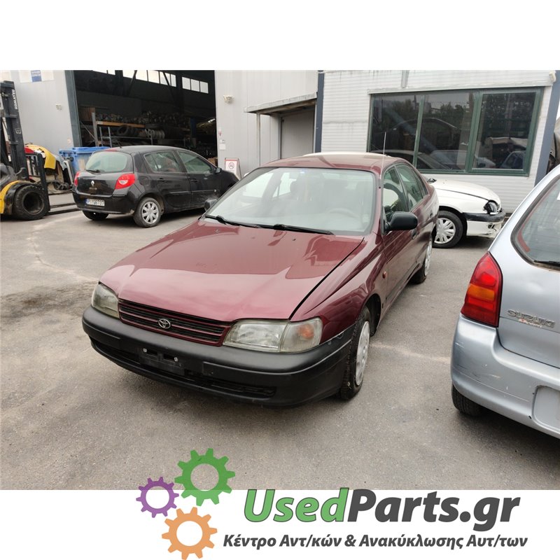 TOYOTA - CARINA - Ολόκληρο Αυτοκίνητο - ΣΕΝΤΑΝ - ΚΩΔΙΚΟΣ ΜΗΧΑΝΗΣ: 4AFE - ΚΥΒΙΚΑ: 1587 - ΕΤΟΣ: 1991-1995 E<br /><br />