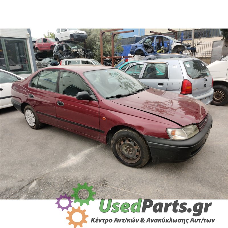 TOYOTA - CARINA - Ολόκληρο Αυτοκίνητο - ΣΕΝΤΑΝ - ΚΩΔΙΚΟΣ ΜΗΧΑΝΗΣ: 4AFE - ΚΥΒΙΚΑ: 1587 - ΕΤΟΣ: 1991-1995 E<br /><br />