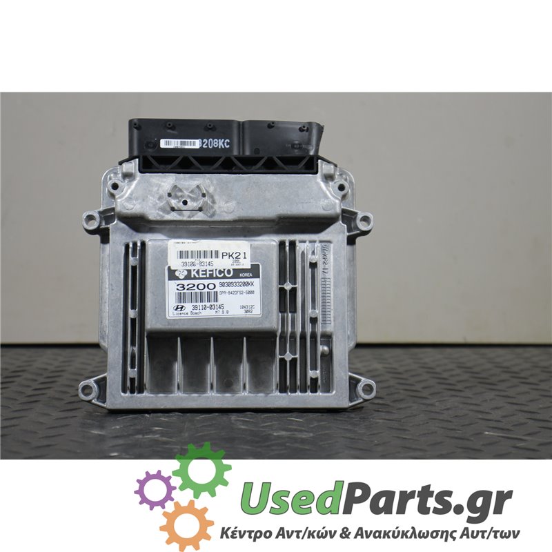 HYUNDAI - I10 - Εγκέφαλος ECU - 5ΠΟΡΤΟ - ΕΤΟΣ: 2007-2010 - ΚΩΔ.ΚΑΤ/ΣΤΗ: 3910093145  9030933200KK  3911003145  104312C  3082<br /